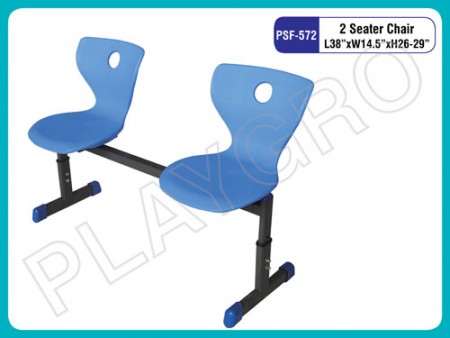 Plastic Chair Blue Senior School Furniture Delhi NCR