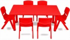 Big Rectangle Table - Junior School Furniture in Sirohi