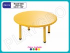 Round Table Yellow - Junior School Furniture in Sirohi